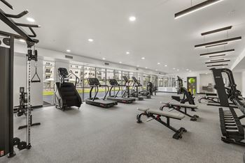 Fully-equipped fitness center